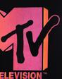 Black MTV Ombre T-Shirt, Image 6 of 6