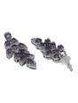 Lilac Cluster Vine Drop Earrings, Image 2 of 3