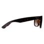 Brown Ray-Ban Brown Rectangle Rubber Light Havana Brown Gradient Sunglasses, Image 4 of 6