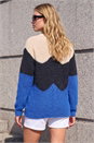 Blue Fluffy Sparkle Knit Jumper, Image 3 of 4