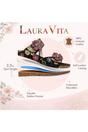 Black Womens Casual Strappy Sandals-BRCYANO-32, Image 3 of 7