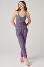 Teal British Boxers Teal "Spectra Leopard" Bamboo Camisole Pyjama Set, Image 1 of 6