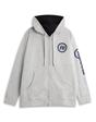 Grey Top Gear Logo Zip Up Hoodie, Image 1 of 6