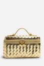 Gold Falyse Woven Box Grab Bag, Image 1 of 1