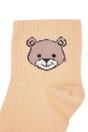 Multi 5 Pack Cotton Teddy Bear Knit Crew Socks, Image 3 of 8