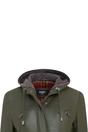 Green Hooded Parka Jacket-Oakengates, Image 4 of 5
