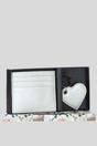 Silver Real Leather Card Holder & Key Ring Gift Set, Image 1 of 5