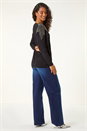 Black Dusk Hotfix Star Detail Shoulder Jumper, Image 4 of 5