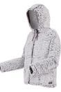 Plum Zelpha Fluffy Hooded Fleece Jacket, Image 3 of 4