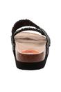 Black Aruba Raffia Flip Flops, Image 2 of 6