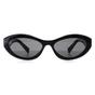 Black Prada Black Oval Black Dark Grey PR26ZS, Image 1 of 4