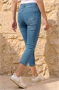 Denim Petite Stretch Crop Denim Jegging, Image 3 of 4