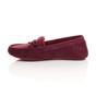 Burgundy Boat Shoes Moccasins Slippers, Image 3 of 6