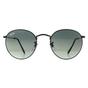 Black Ray-Ban Black Round Black Grey Gradient Sunglasses, Image 1 of 6