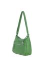 Green 'Meath' Real Leather Shoulder Bag, Image 3 of 5