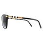 Black Cat Eye Black With Gold Detailing Grey Gradient BE4216 Sunglasses, Image 3 of 7