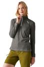 Dark Grey Great Outdoors Montes Half Zip Fleece Top, Image 1 of 4