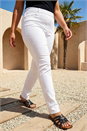 White Curve Stretch Denim Jegging, Image 2 of 4