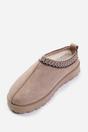 Camel 'Oak' Aztec Detail  Fur Lining Mini Boots, Image 3 of 3