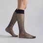 Black 5 Pack Ladies Knee High Pop Socks 15 Denier Lightweight Sheer Socks, Image 3 of 3
