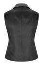Grey Infinity Leather Grey Tweed 1920s Herringbone Grey Waistcoat, Image 5 of 5
