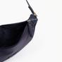 Navy Blue Etre Navy Blue Plain Half Moon Crossbody Bag, Image 3 of 5