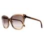  Cat Eye Shiny Light Brown Brown Mirror Ani FT0844, Image 2 of 3
