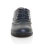Navy Blue AJVANI Navy Blue Flat Lace Up Oxfords Brogues, Image 6 of 6