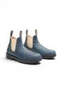 Blue Leather Outdoor Chelsea Boots-Spinifex, Image 2 of 6