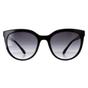 Black Calvin Klein Black Cat Eye Shiny Black Grey Gradient CK22552S, Image 1 of 4
