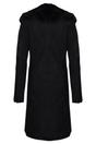 Black Toscana Sheep Suede Leather Trench Coat, Image 5 of 8