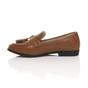 Tan Flat Smart Casual Loafers, Image 3 of 6