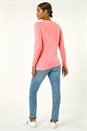 Rose Soft Crew Neck Jumper, Image 3 of 6
