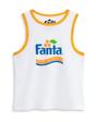 Orange Coca Cola Fanta Vest and Shorts Pyjama Set, Image 3 of 6