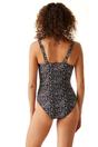 Navy Sakari Patterned One Piece Swimsuit, Image 5 of 5