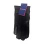 Black Fleece Lined Warm Leather Gloves with Bow, Image 5 of 5