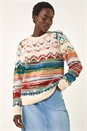 Multi  Fairisle Ombre Knit Jumper, Image 2 of 7