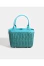 Turqouise Pia Rossini Turqouise Juno - Artisan Tote Bag - Pale Turquoise, Image 1 of 2