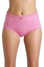 Pink Camille Lingerie Pink 3 Pack High Waisted Briefs, Image 3 of 5