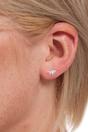 Silver Sterling Silver Brontosaurus Dinosaur Studs, Image 2 of 3