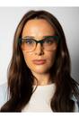 Green Green Tortoiseshell clear Lens Glasses, Image 2 of 6