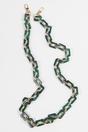 Green Sarta Green Square Link Acrylic Bag Strap, Image 3 of 3