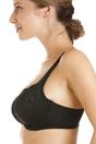 Black Floral Lace Full Cup Underwired Bra, Image 2 of 4