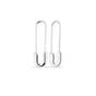 Silver Sterling Silver Safety Pin Earring, Image 1 of 4