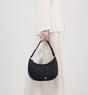 Navy The Lucy Navy Leather Bag, Image 2 of 8