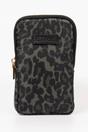 Khaki Etre Khaki Leopard Print Glasses Case, Image 1 of 3