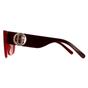 Red Marc Jacobs Red Rectangle Red Burgundy MARC 687/S, Image 3 of 4