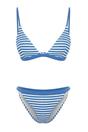  Triangle Bikini Set with Adjustable Straps and Brazilian Bottom, Image 2 of 5