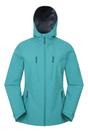 Teal Mountain Warehouse Teal Rainstorm 2.5 Layered Waterproof Jacket, Image 1 of 5