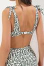 Multi Patterned Knotted Triangle Bikini Top, Image 5 of 5